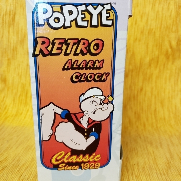 Popeye Retro Alarm Clock from 2004 - Picture 2 of 4